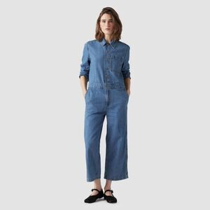 Levi's -  Women's Long Sleeve Heritage Jumpsuit - Pla Playdate